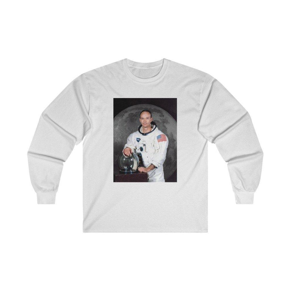 Michael Collins Shirt - Apollo 11 Astronaut Tee S - 2XL Long Sleeve Tee - Trump Save America Store 2024