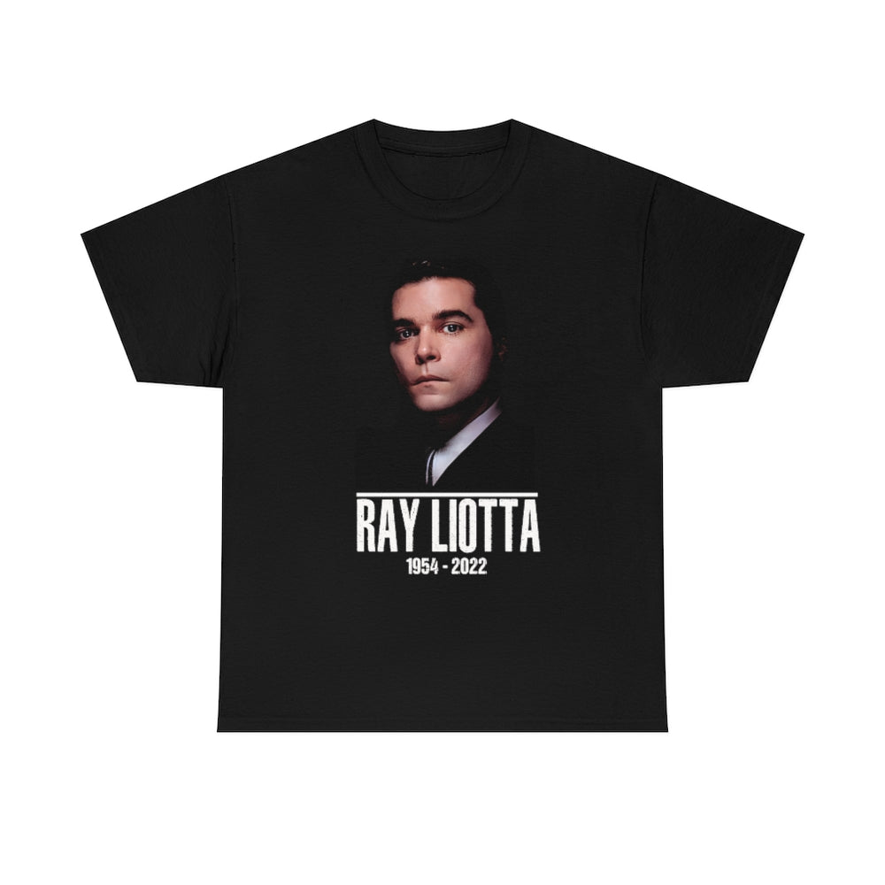 Ray Liotta Shirt, (S - 5XL) Legend Short Sleeve Black Tee