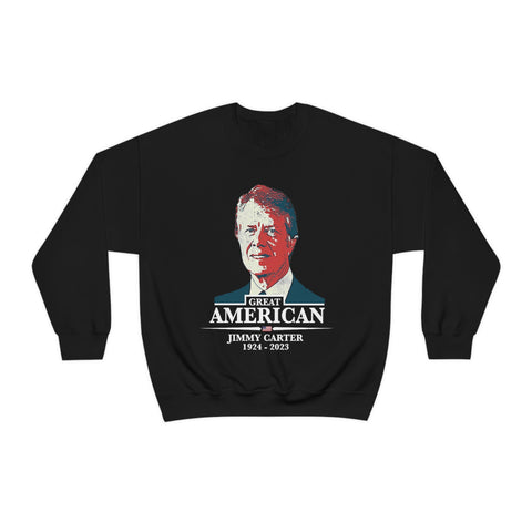 Jimmy Carter Shirt, Great American Unisex Long Sleeve Sweatshirt