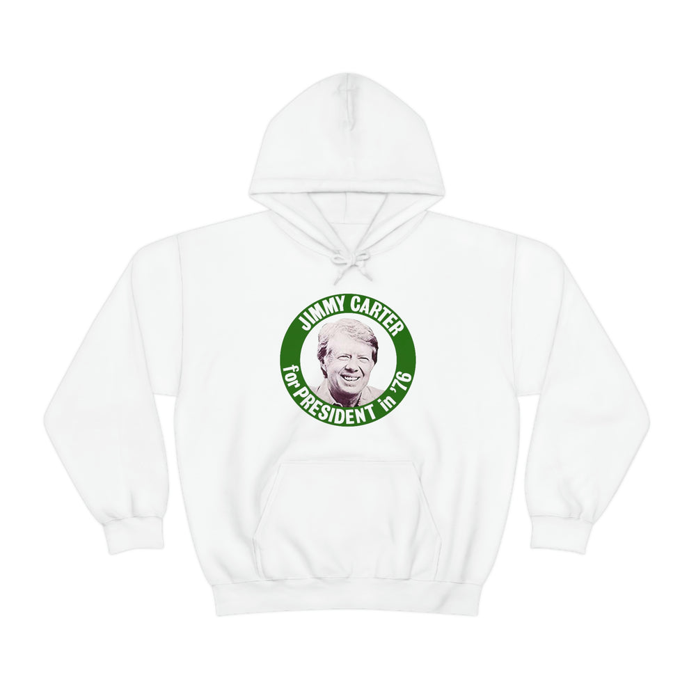 Jimmy Carter Hoodie 1976 President Campaign Hooded Sweatshirt