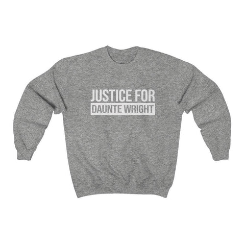 Daunte Wright Sweatshirt - Justice For Dante Wright Shirt S - 5XL Sweater - Trump Save America Store 2024