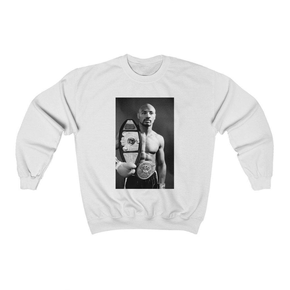 Marvin Hagler Shirt - World Champion Crewneck Sweatshirt - Trump Save America Store 2024