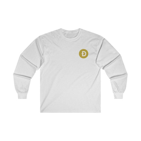 Dogecoin Shirt | Crypto T-Shirt | To The Moon Tee |  Cryptocurrency Dogecoin Pocket Long Sleeve T Shirt - Trump Save America Store 2024