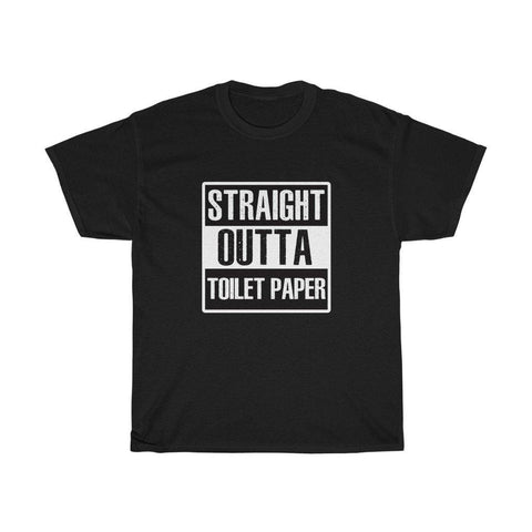 Straight Outta Toilet Paper Shirt Funny Mens Womens T-Shirt - Trump Save America Store 2024