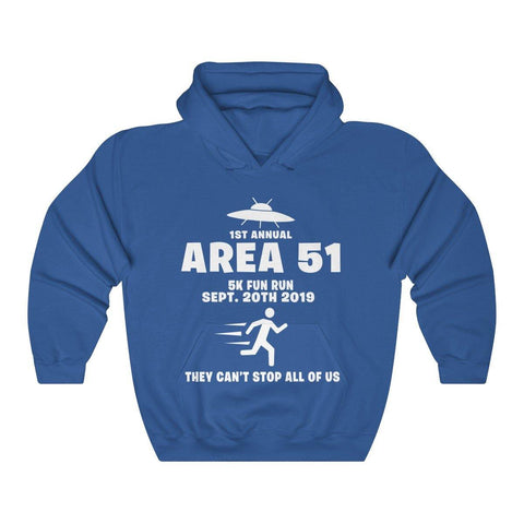 Area 51 Hoodie - RAID AREA 51 FUN RUN Hooded Sweatshirt - Storm Area 51 Sweatshirt - Trump Save America Store 2024