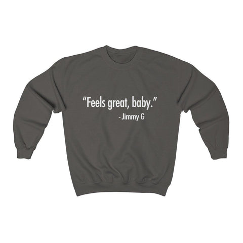 Feels Great Baby Shirt - Long Sleeve Feels Great Baby Crewneck Sweatshirt - Trump Save America Store 2024