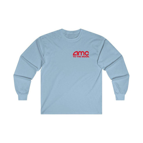 AMC Shirt - To The Moon 5 - 3XL Long Sleeve T-Shirt - Trump Save America Store 2024