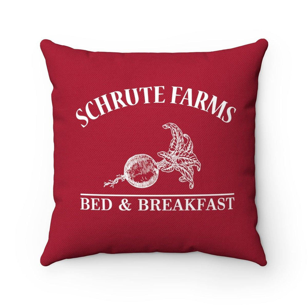 Schrute Farms Pillow - Beets Bed And Breakfast Home - Trump Save America Store 2024