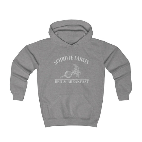 Schrute Farms Youth Hoodie - Beets Bed And Breakfast Kids Hoodie - Trump Save America Store 2024