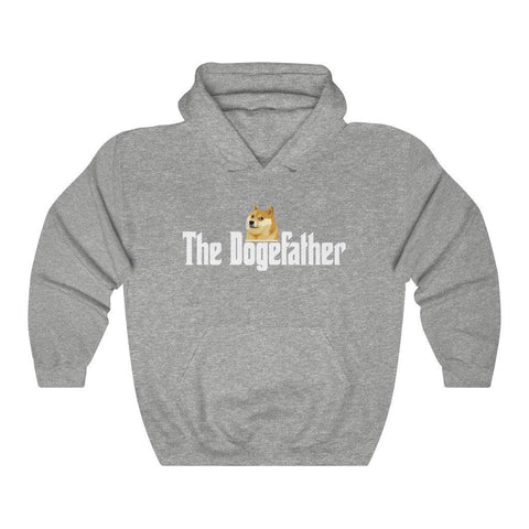 The Dogefather Hoodie - Dogecoin S - 5XL Hooded Sweatshirt - Trump Save America Store 2024
