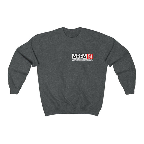 Area 51 Sweater - Storm Area 51 Shirt -  Authorized Personnel Crewneck Sweatshirt - Trump Save America Store 2024
