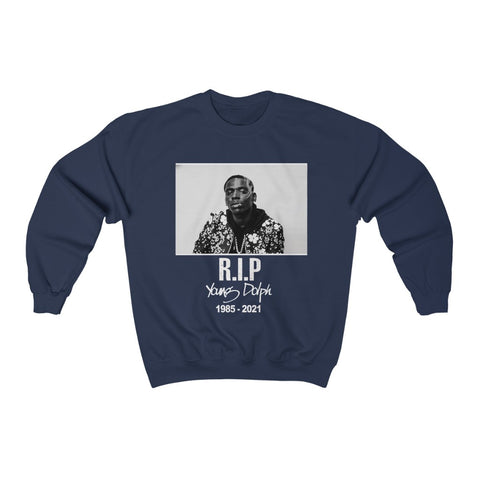 Young Dolph Shirt - Legend S - 3XL Long Sleeve Crewneck Sweatshirt