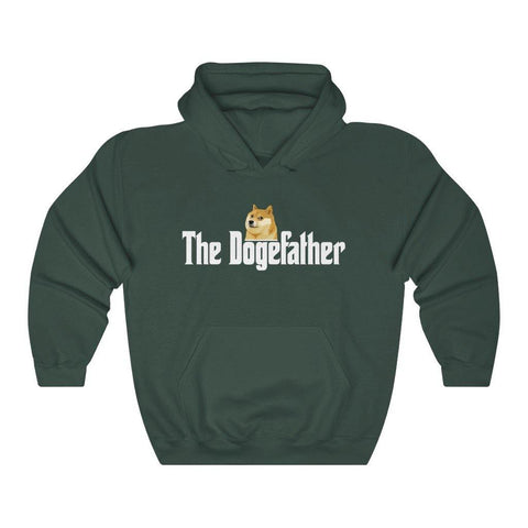 The Dogefather Hoodie - Dogecoin S - 5XL Hooded Sweatshirt - Trump Save America Store 2024