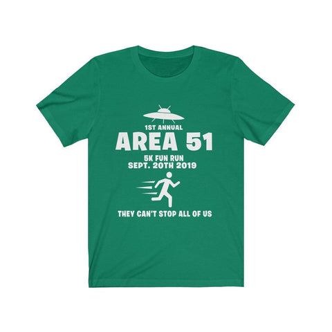 Storm Area 51 Shirt - 1ST ANNUAL AREA 51 5K FUN RUN T-SHIRT - They Can Stop All Of Us Tee - Trump Save America Store 2024
