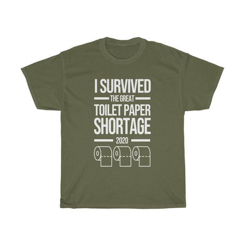 I Survived The Great Toilet Paper Shortage 2020 T-Shirt - Trump Save America Store 2024