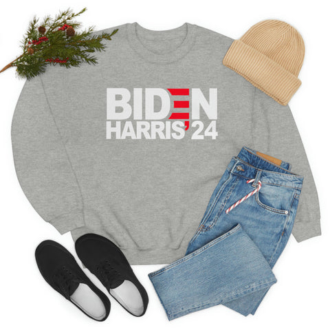 Biden Harris 2024 Shirt, President Joe Biden 24 Long Sleeve Sweatshirt