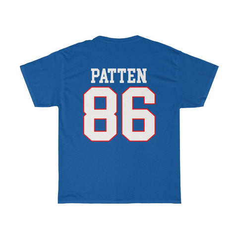 David Patten Shirt 86 Back Print T-Shirt