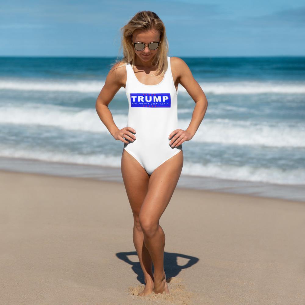 Trump Make America Great Again One-Piece Bathing Suits - Trump Save America Store 2024