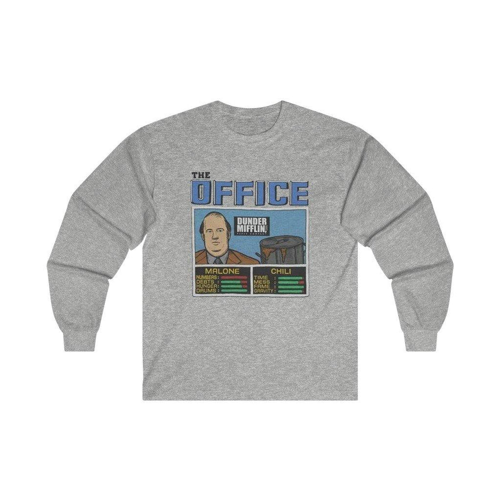 The office Kevin Chili Shirt, Rodgers Long Sleeve T-Shirt - Trump Save America Store 2024