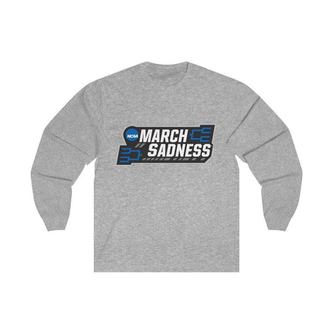March Sadness Shirt - Long Sleeve T-Shirt - Trump Save America Store 2024