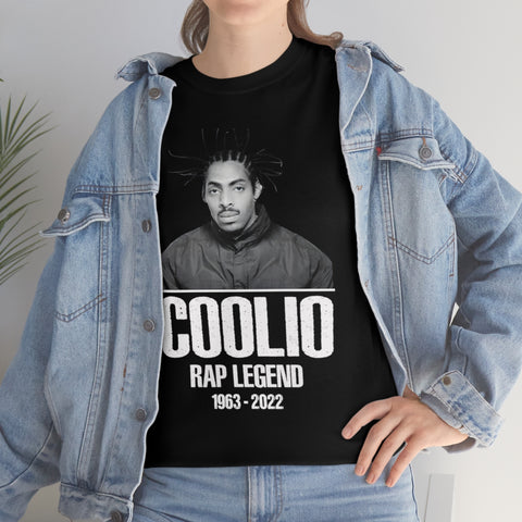 Coolio T Shirt, Gangsta's Paradise Rap Legend (S - 5XL) Tee