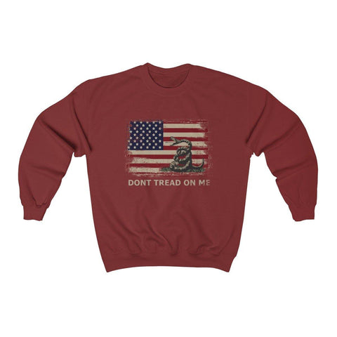 Dont Tread On Me Shirt - Gadsden Flag Sweater - Chris Pratt Crewneck Sweatshirt - Trump Save America Store 2024