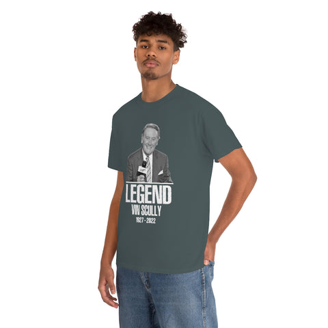 Vin Scully Shirt, RIP Vin Scully Microphone Tee, Thanks for the Memories T-Shirt