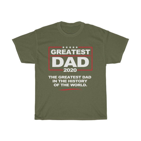 Donald Trump Fathers Day Shirt, Greatest Dad 2020 T-Shirt - Trump Save America Store 2024
