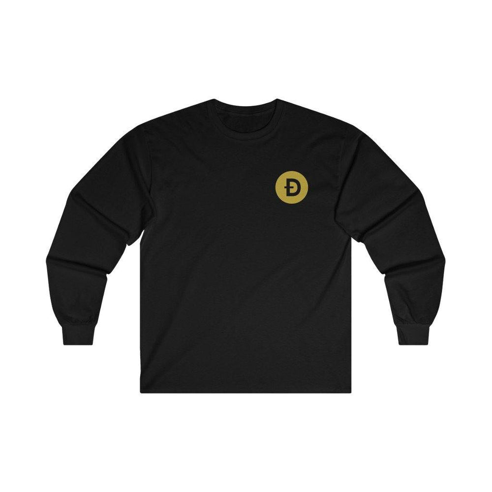 Dogecoin Shirt | Crypto T-Shirt | To The Moon Tee |  Cryptocurrency Dogecoin Pocket Long Sleeve T Shirt - Trump Save America Store 2024