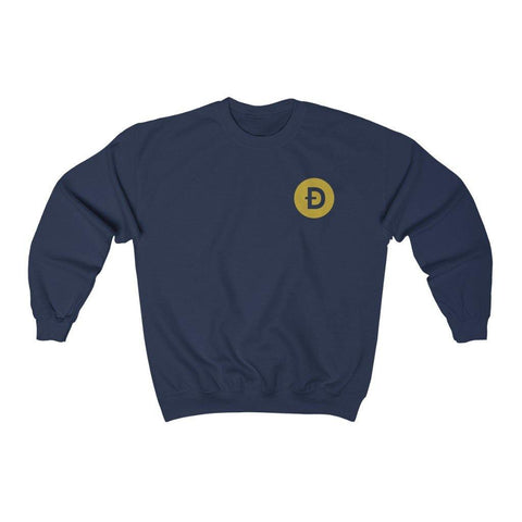 Dogecoin Shirt | Crypto Sweater | To The Moon | Cryptocurrency Dogecoin Pocket Sweatshirt - Trump Save America Store 2024