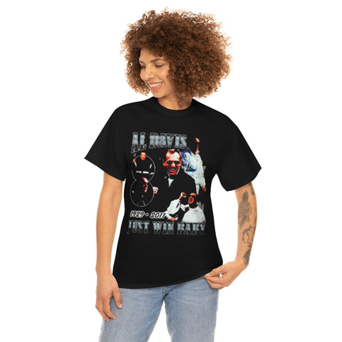 Al Davis Shirt, Just Win Baby (S-5XL) Tee