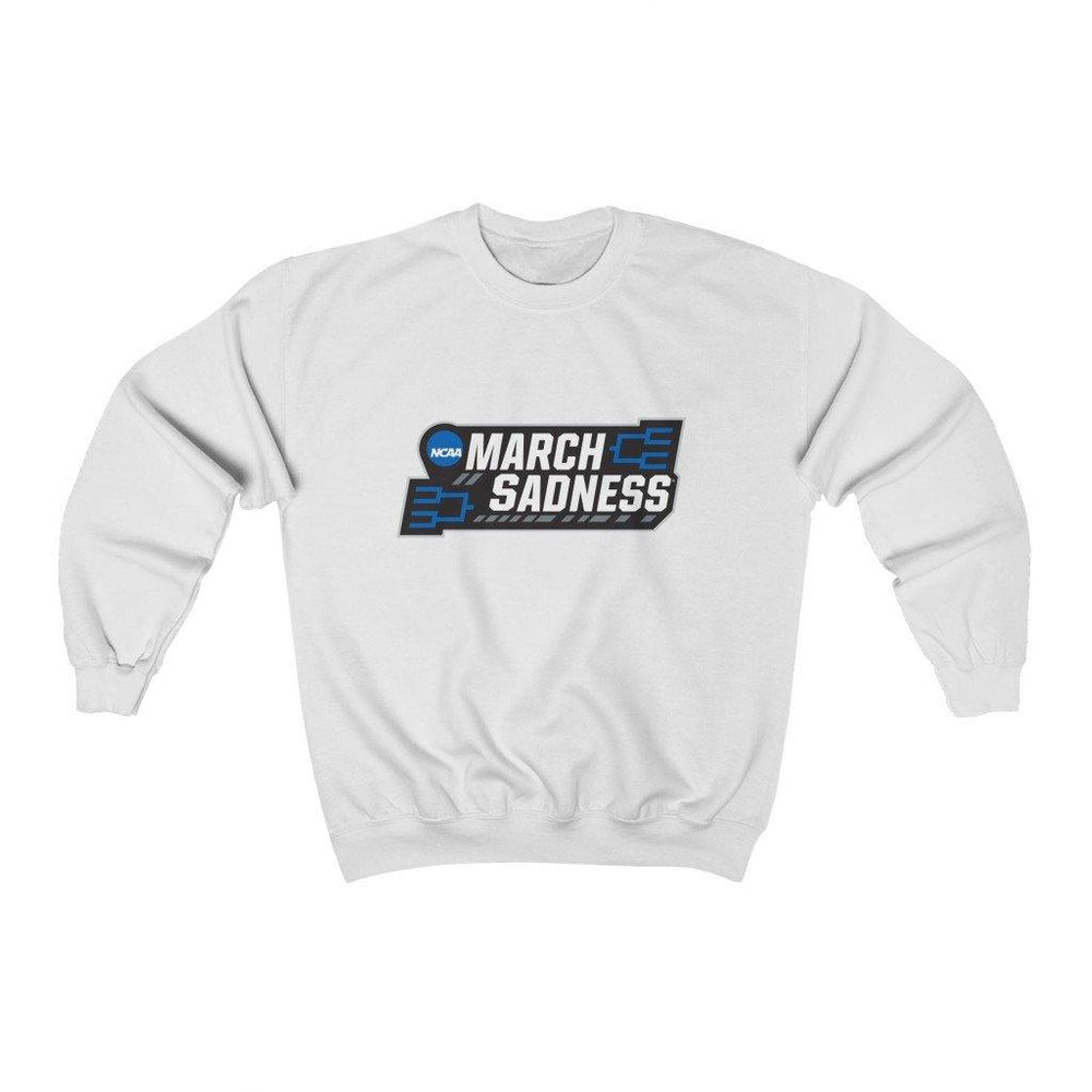 March Sadness Shirt - Long Sleeve Crewneck Sweatshirt - Trump Save America Store 2024