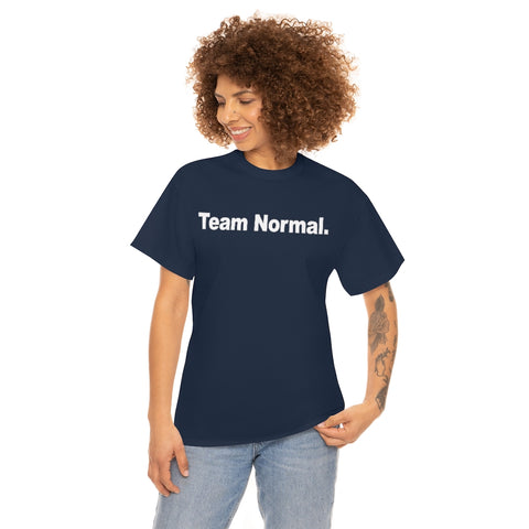 Team Normal T Shirt, Short Sleeve Unisex Tee