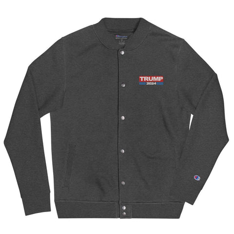 Trump 2024 Embroidered Bomber Jacket - Trump Save America Store 2024
