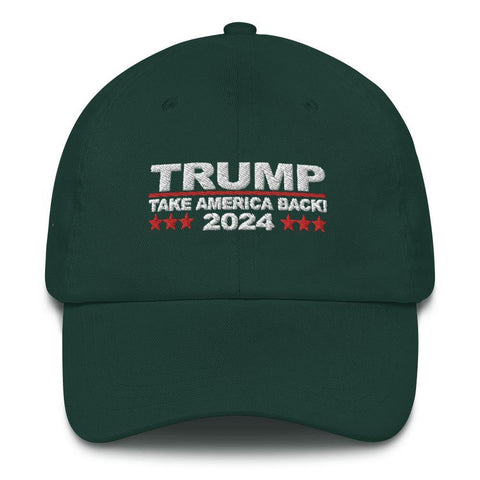 Trump 2024 Take America Back Dad Hat - Trump Save America Store 2024