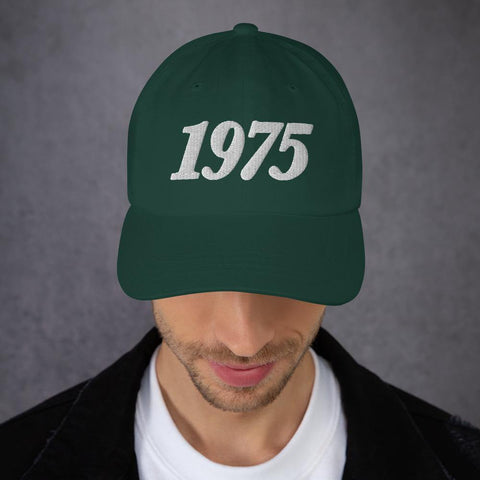 1975 Hat - Embroidered Green Baseball Cap - Trump Save America Store 2024