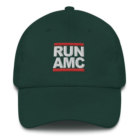 AMC Hat - To The Moon Run Amc Embroidered Cap - Trump Save America Store 2024