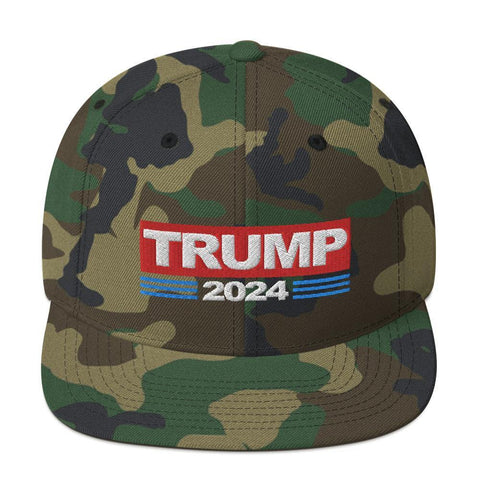 Trump 2024 Adjustable Snapback Hat - Trump Save America Store 2024