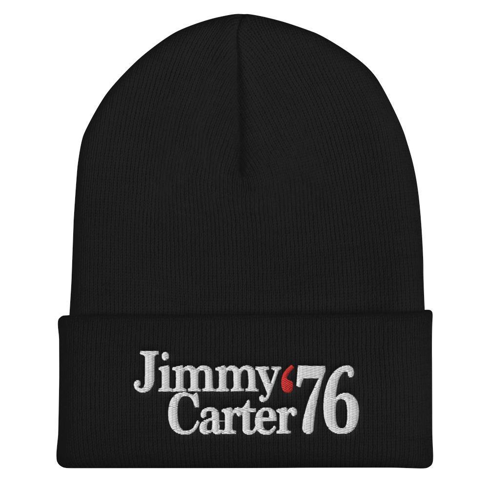 Jimmy Cater Hat - 76 Cuffed Beanie - Trump Save America Store 2024