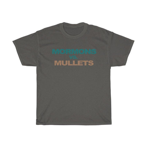 Mormons vs Mullets Shirt Classic Fit T-Shirt - Trump Save America Store 2024