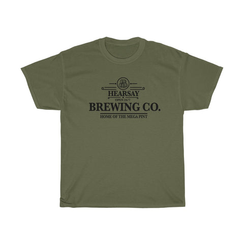 Hearsay Brewing Company Shirt, Johnny Depp Tee, Mega Pint T-Shirt