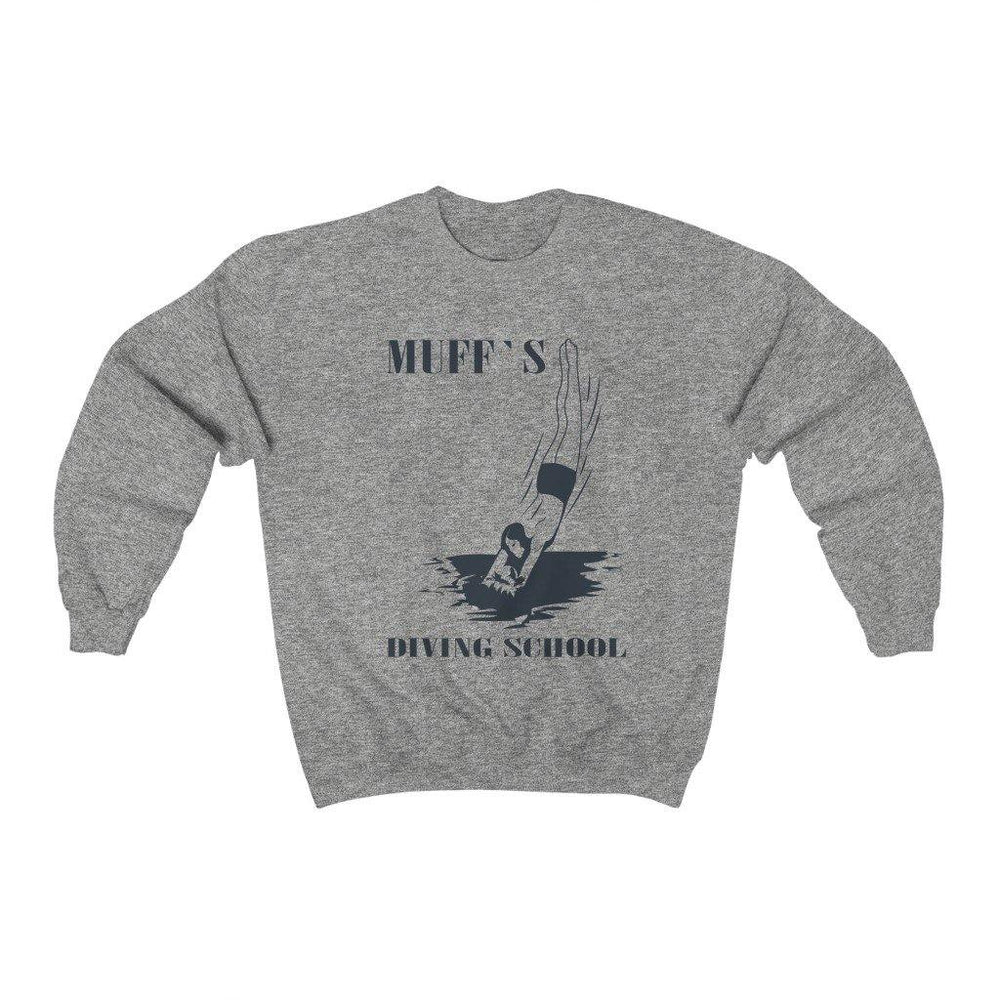Muffs Diving School Shirt Crewneck Sweatshirt - Trump Save America Store 2024