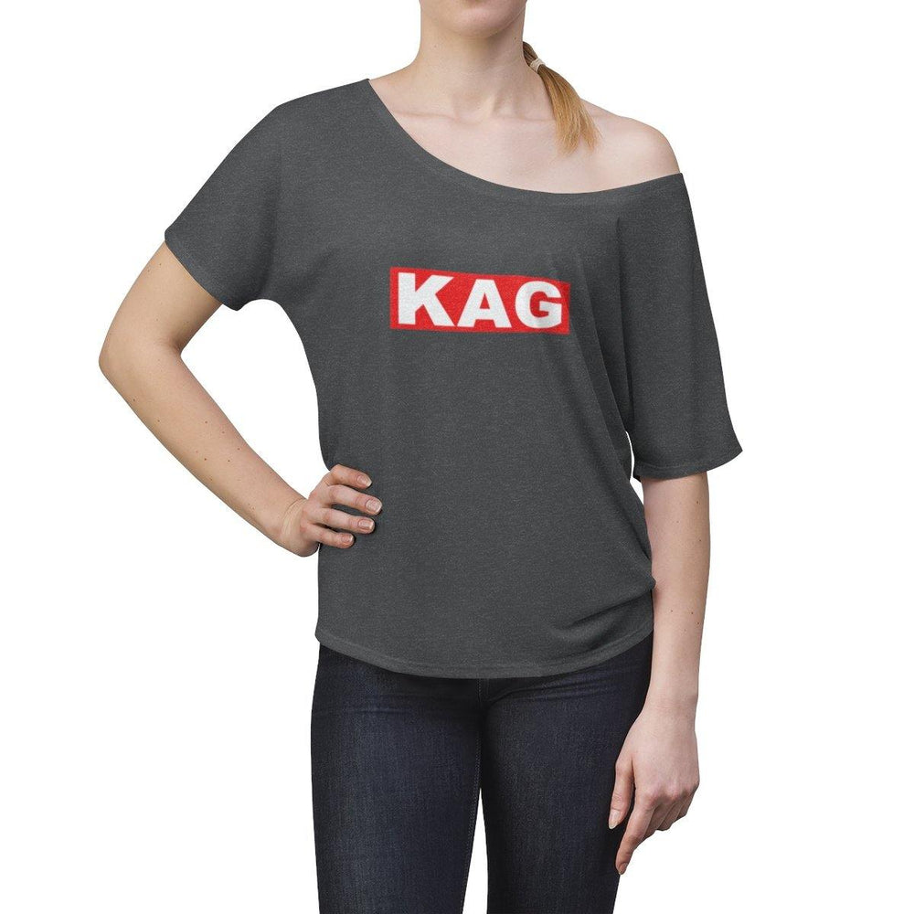 KAG 2020 Women's Slouchy T-Shirt - Trump 2020 Shirt - Keep America Great Tee - Donald Trump 2020 - Trump Save America Store 2024