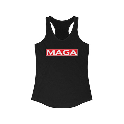 Trump 2024 Women's MAGA Racerback Tank - Trump Save America Store 2024