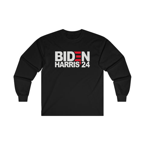 Biden Harris 2024 T Shirt, President Joe Biden 24 Long Sleeve Tee
