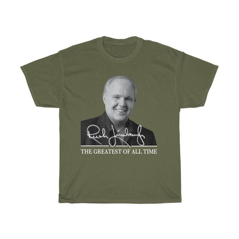 Rush Limbaugh Shirt - The Greatest Of All Time T-Shirt - Trump Save America Store 2024