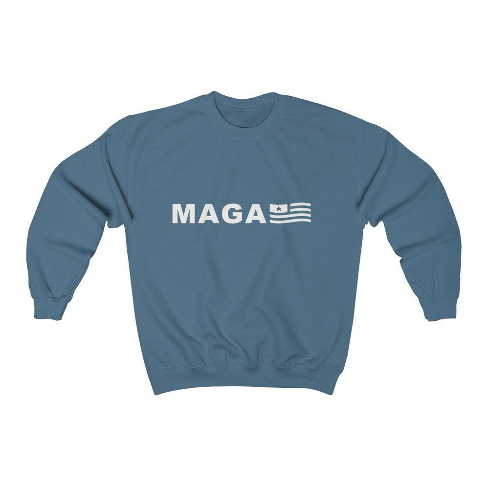 Donald Trump Make America Great Again MAGA Crewneck Sweatshirt - Trump Save America Store 2024