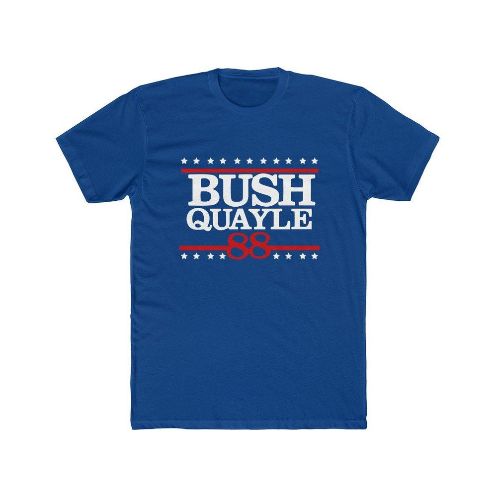 George H W Bush Shirt Bush Quayle 88 Campaign Tee - Trump Save America Store 2024