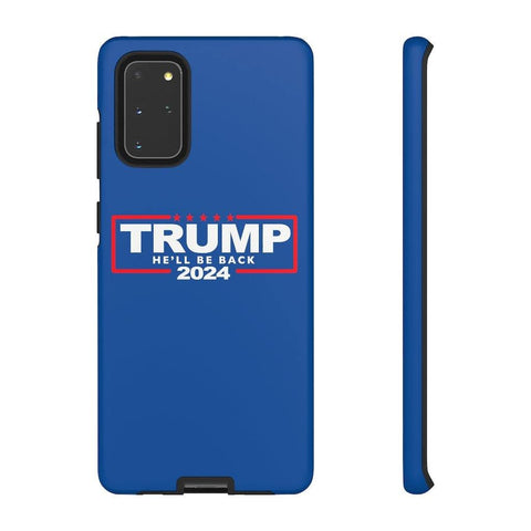 Trump 2024 Phone Case  He'll Be Back iPhone Cases - Trump Save America Store 2024