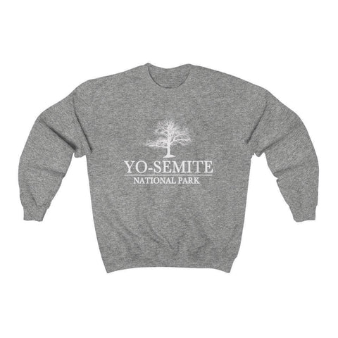 Yo Semite Shirt Funny Yosemite Crewneck Sweatshirt - Trump Save America Store 2024